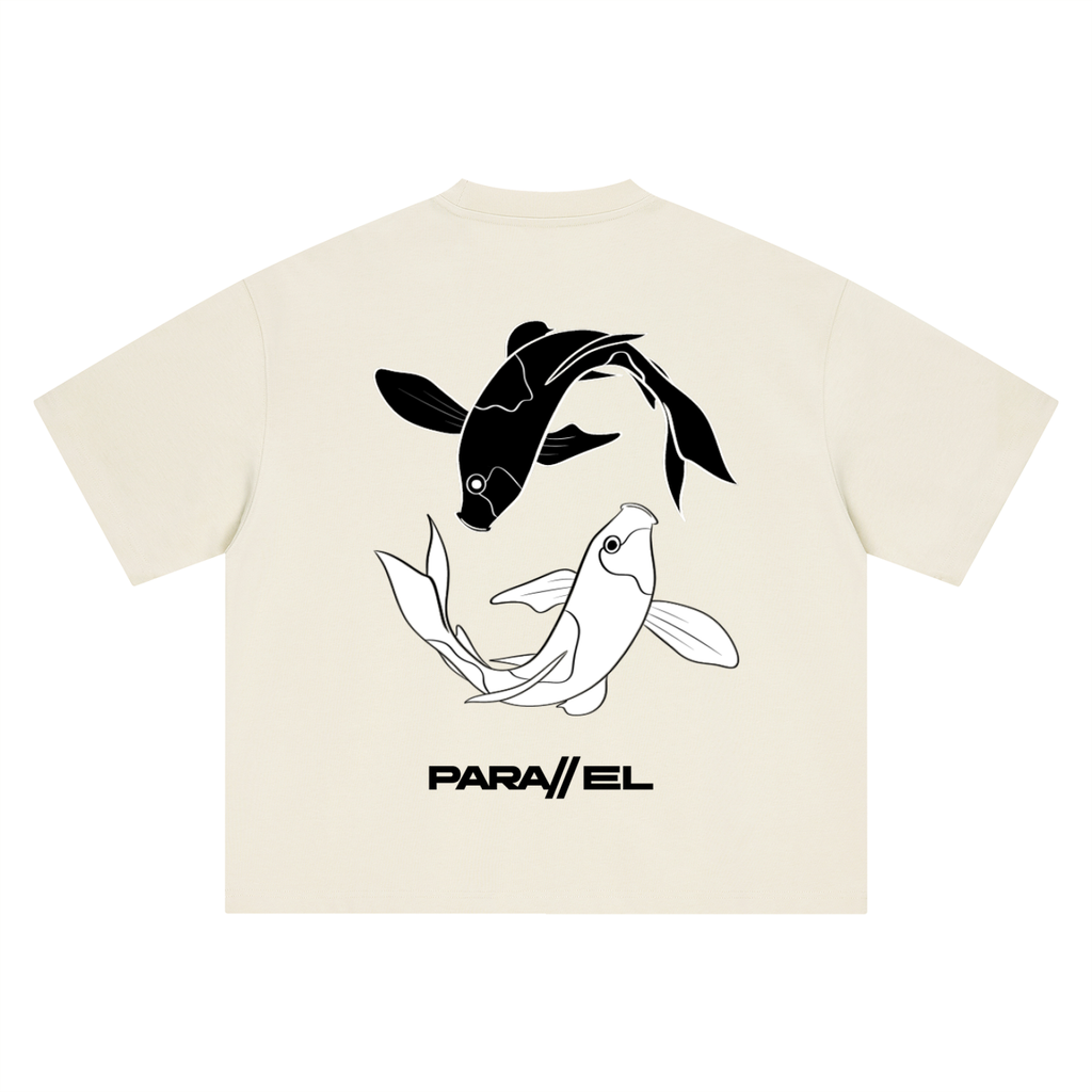 Shirt,Baggy,Boxy,Koi