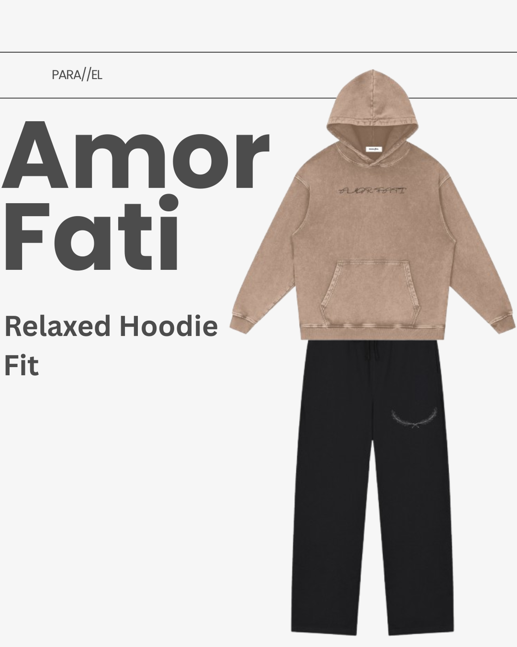 Amor Fati Relaxed Hoodie Fit