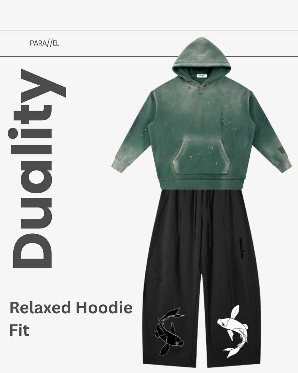 Duality Relaxed Hoodie Fit